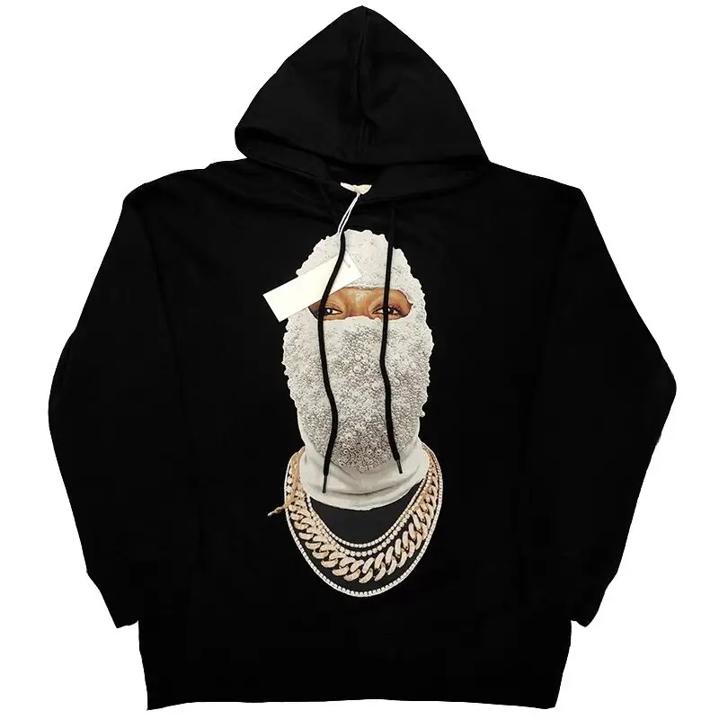 

American style Street Vintage Personality Sweatshirts Hoodie Men Women 2023 Brand Fashion Hip Hop Jacket Tide Hooded Streetwear