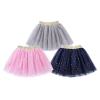 summer new casual childrens dress skirt girls princess sequins stars party dance activities childrens mini skirt daily style