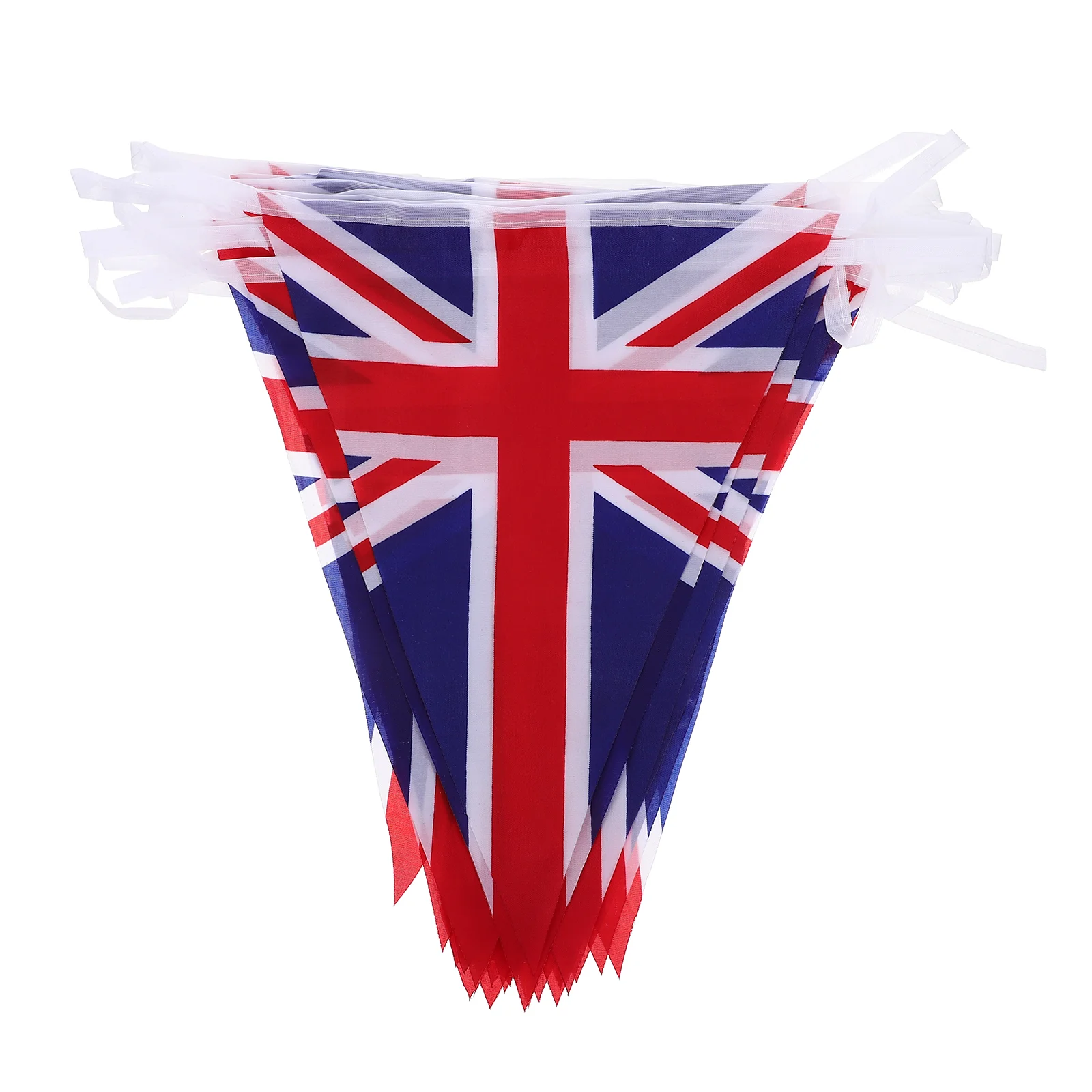 

Flag Banner Union Jack Bunting British Flags Uk Kingdom United Pennant Garland String Jubilee Triangle Decorations Hanging