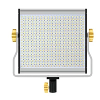 dimmable led video panel light optional with power adapter photography light brightness for live stream photo studio fill lamp