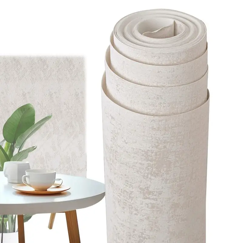Цементные текстурированные обои Водонепроницаемые бетонные 920x53 см Стильные