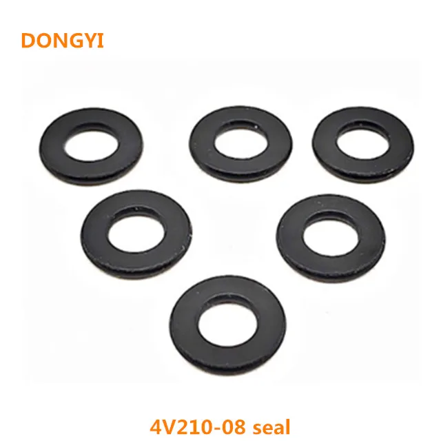 10 шт. высококачественные уплотнения соленоидного клапана для 4V210-08 4V310-08 4V410-08 10 шт. высококачественные уплотнения соленоидного клапана для 4V210-08 4V310-08 4V410-08