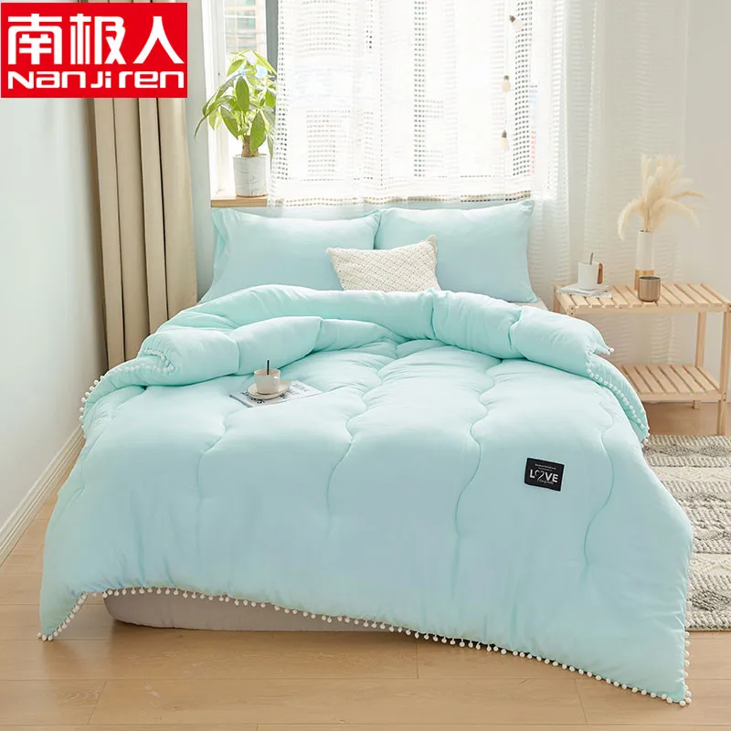 

SF Mullity Colors Choose Down Comforter Filler 4 Seasons Comforter High Quality Blankets Simple Style Winter Warm Duvet Quilt