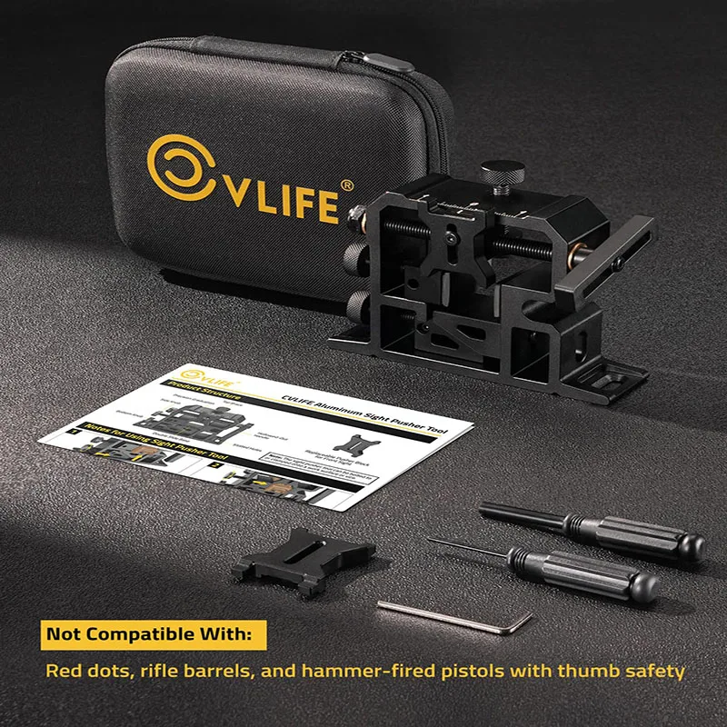 Универсальный инструмент для установки прицелов CVLIFE, алюминиевый регулируемый набор для настройки прицелов, прецизионный механический инструмент для выравнивания (art.: 3920d97fe0288) - 3920d97fe0288