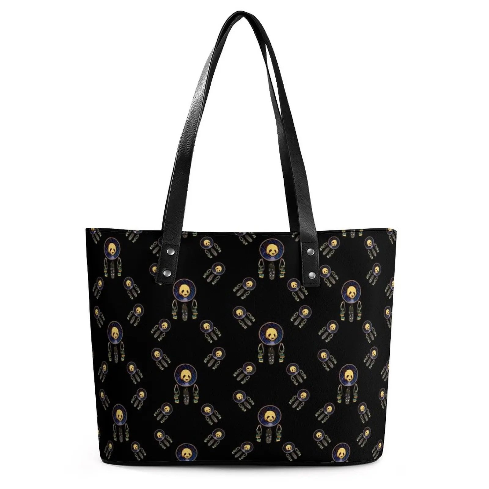 

Женская сумка-тоут из ПУ кожи, с рисунком ночной звезды