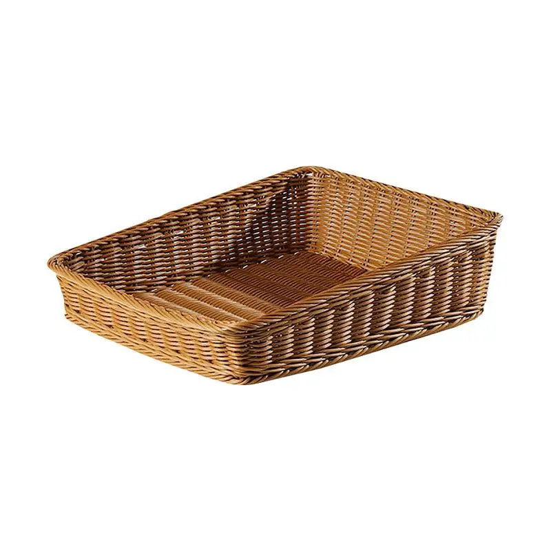 

Корзина для хлеба, плетеные корзины для хранения, большие плетеные корзины для хранения, Декоративные Ручные плетеные корзины для хранения ...