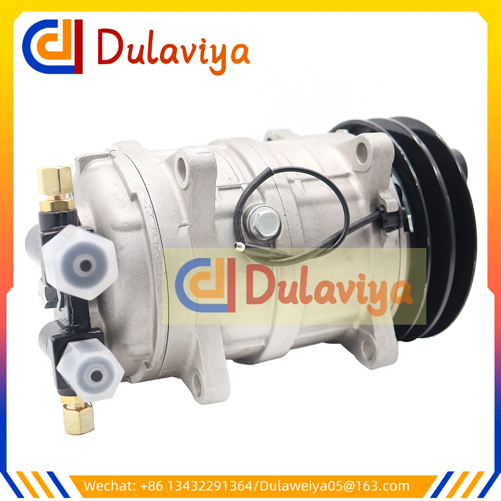 Компрессор переменного тока 2PK для TM15 RV Freightliner FC70 FS65 FL50 SAEJ639 2045011 2521152 43555011 48845011