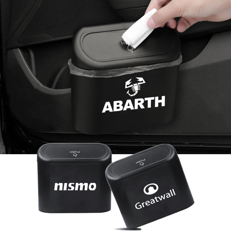 

Car Trash Can Storage Bin Dust Case Box Car interior Accessories For Buick Enclave Regal Lacrosse Encore Excelle Envision Goods