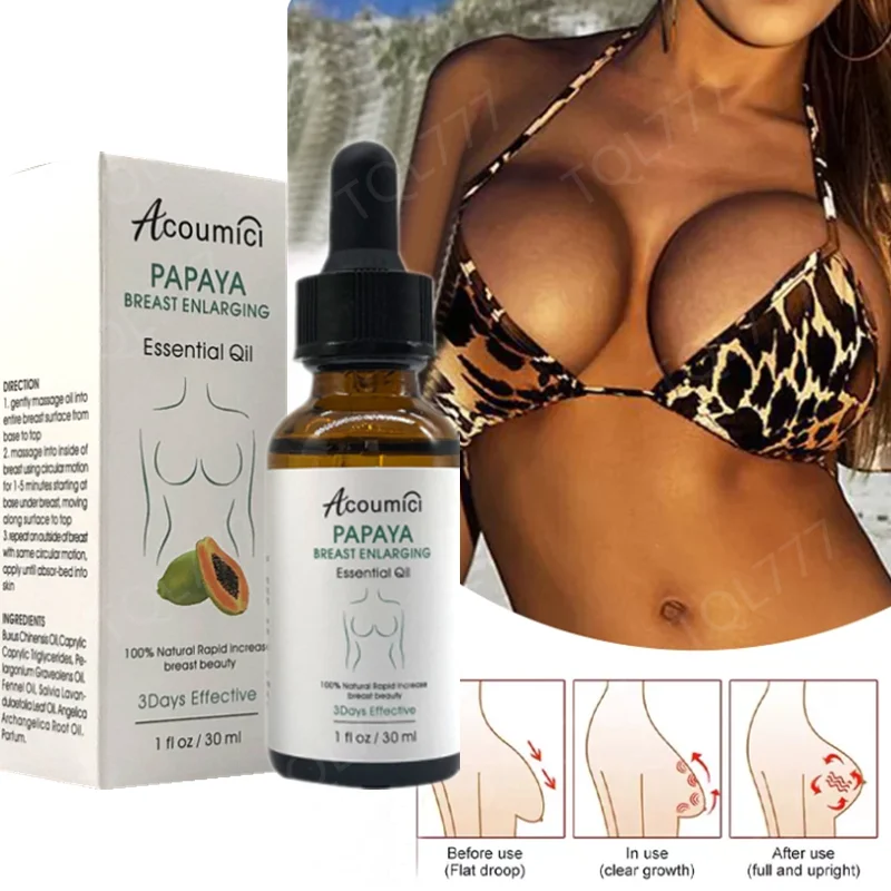 

Papaya Breast Cream Breast Plump Firming Enlargement A-D Breast Secondary Development To Prevent Sagging Body Care Oil