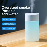 260ml air humidifier mini aromatherapy diffuser humidificador portable sprayer usb essential oil atomizer led lamp for home car
