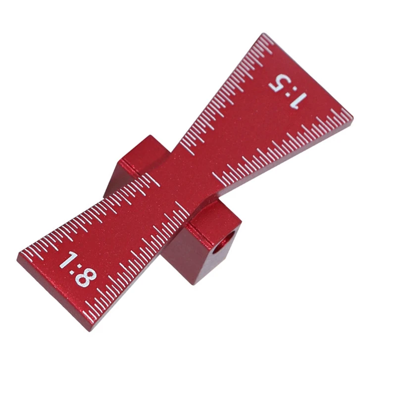 Шаблон для маркировки соединения &quotласточкин хвост&quot из алюминиевого сплава 1:5