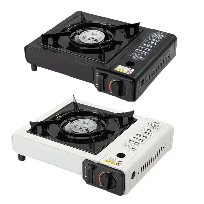 

Портативная газовая горелка, регулируемая газовая плита, защита от ветра, для приготовления пищи, кемпинга