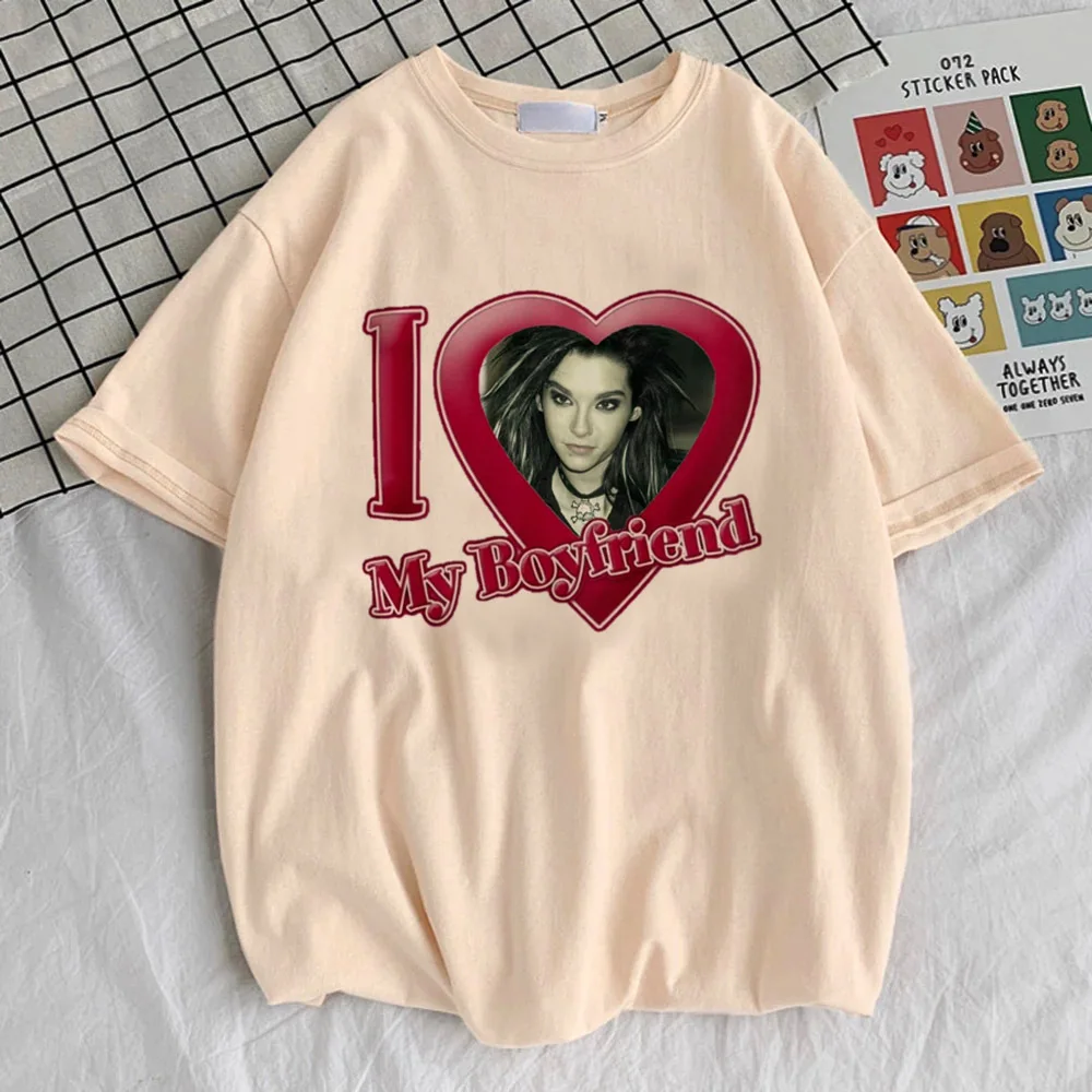 Футболка Tokio Hotel женская каваи 2000-х годов рубашка с рисунком поп-культуры