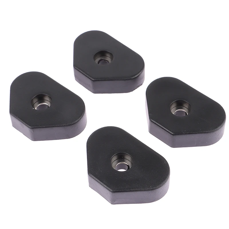 

4pcs Durable Black Large Case Speaker Cabinets Rubber Feet Damper Pad Base