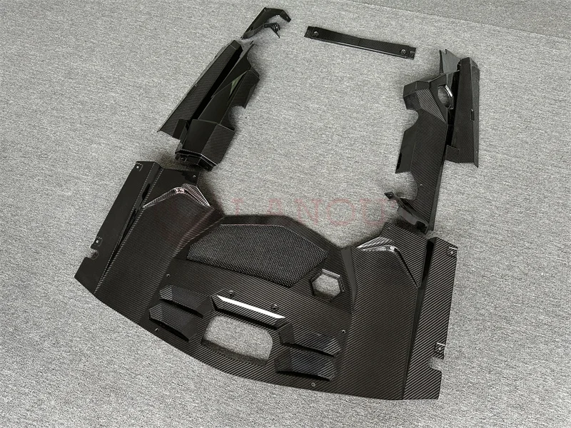 Комплект панелей для двигателя из сухого углеродного волокна Bester Preis verkleidungen Lambor