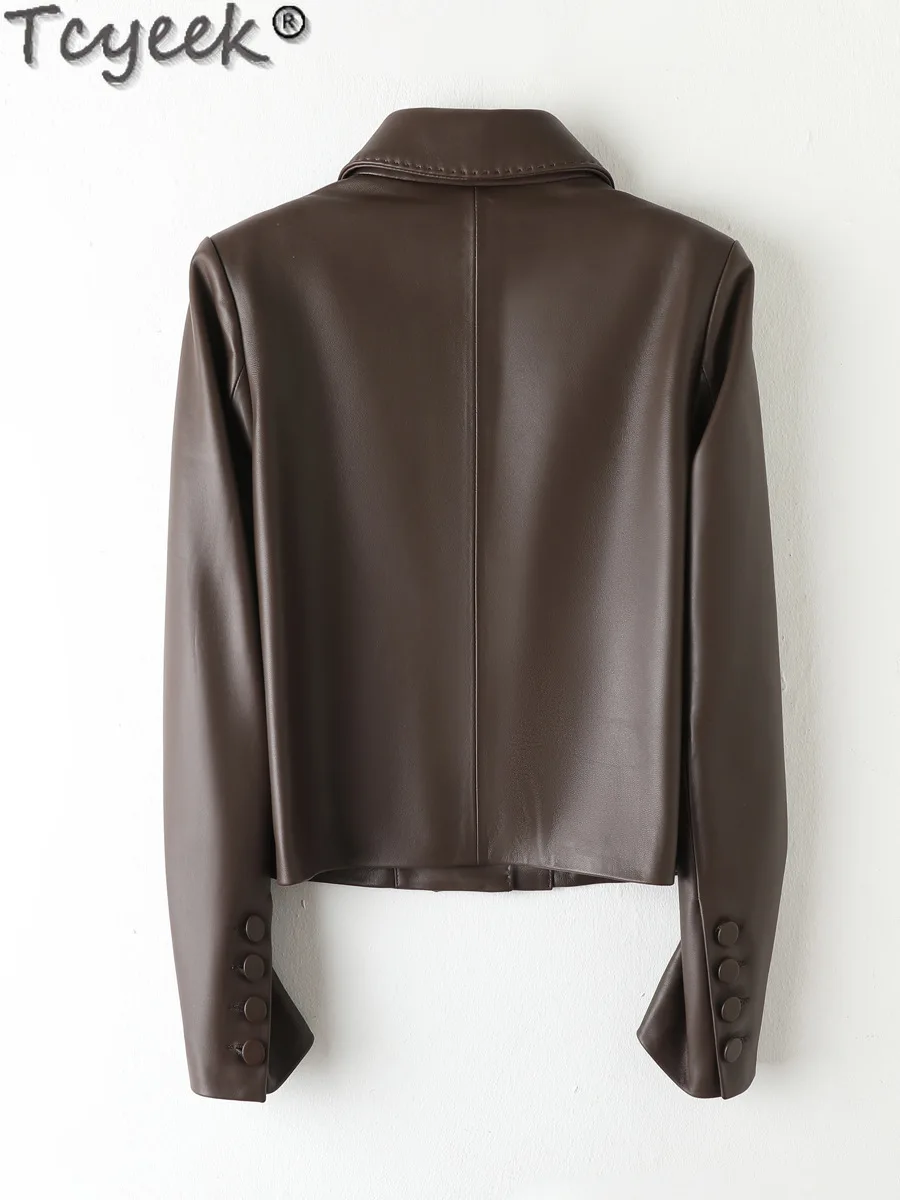 Tcyeek куртка из натуральной кожи женский костюм пальто весенне-осенняя одежда
