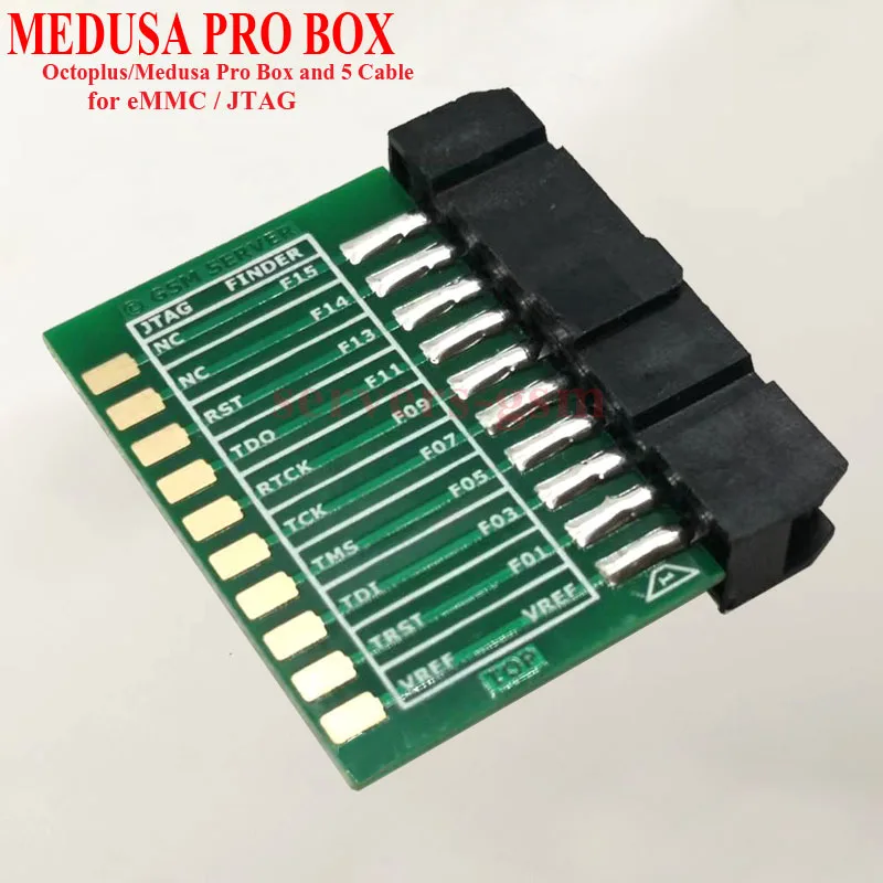 Оригинальный Новый адаптер Medusa Pro Box + ISP 3 в 1 JTAG/ eMMC с 5 кабелями (кабель Optimus) - купить