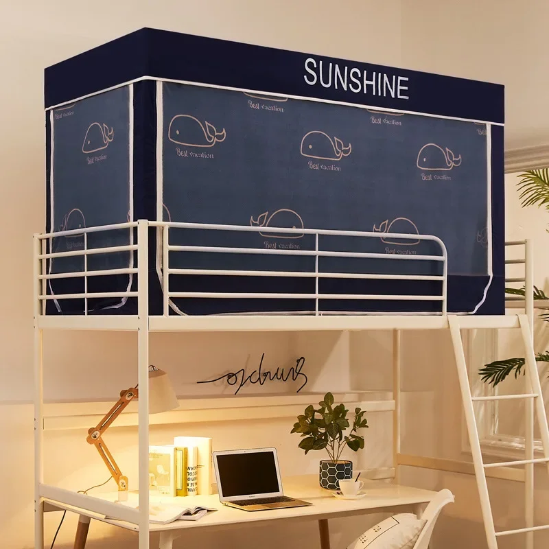 Москитная сетка защита от комаров затемнение 2-в-1 навес для кровати занавеска 3