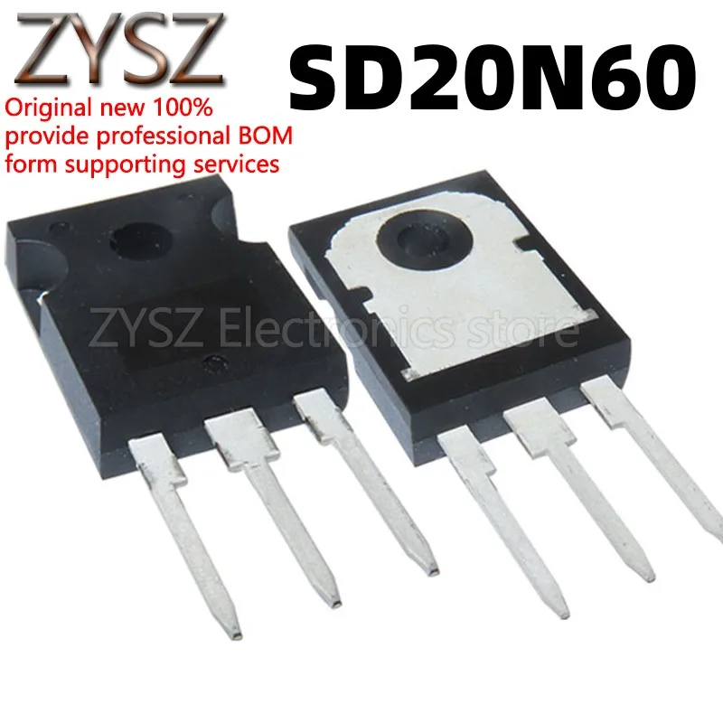 

1 шт. SD20N60 TO-247 MOS FET 20A 600V высокомощный Триод источника питания