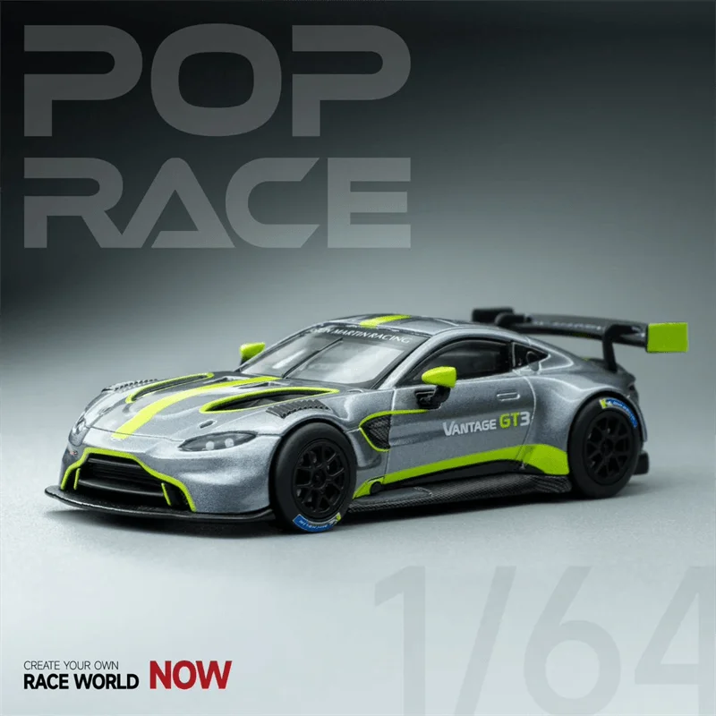 

POPRACE 1:64 Aston Martin Vantage GT 3 Presentation Model Car