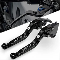 motorcycle accessories cnc adjustable extendable foldable brake clutch levers for bmw g310gs g 310gs g310 gs g 310 gs 2017 2021