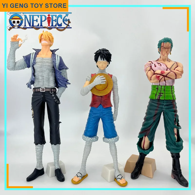 Фигурка героя из аниме 3d2y Luffy Zoro Sanji, фигурка, окунутая кровью ророноа Зоро, экшн-фигурка из ПВХ, коллекционная игрушка, подарок