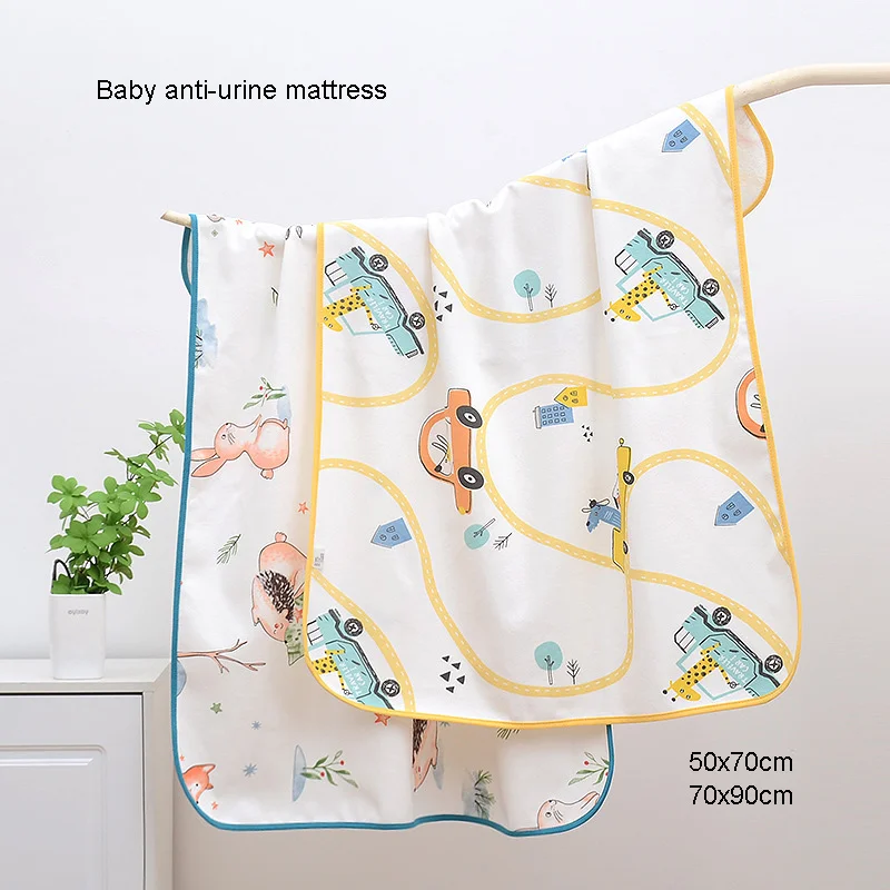 

Baby Bed Mattress Changing Mat Cotton Crib Sleeping High Quality Mattresses Kids Padding Nap Pad Waterproof Infant Urine Proof