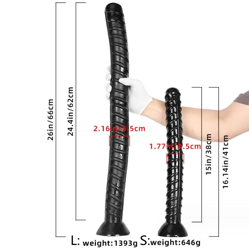 Супер длинная Анальная пробка фаллоимитатор большая задняя секс-игрушки для
