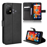 For Umidigi Bison X10 Luxury Flip Diamond Pattern Skin Leather Wallet Stand Case For Umidigi BisonX10 Pro Phone Bag