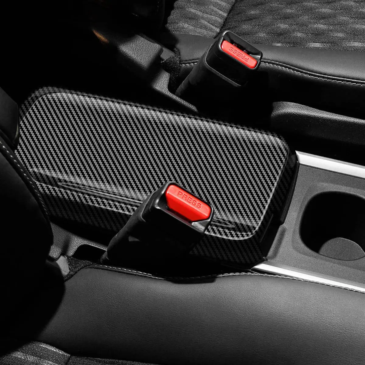 

Автомобильная глянцевая черная центральная консоль, подлокотник, панель, Обложка, отделка, декоративные наклейки для Toyota Voxy Ноя 90 серии 2022 2023