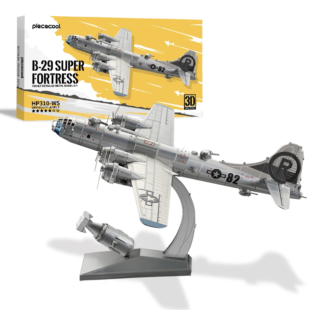 S B-29 Super Fortress 3d Metal Puzzles Diy Toys For Adult Br