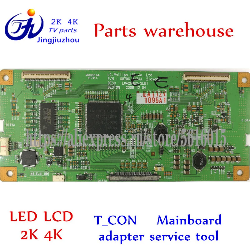 

TV T_CON оригинальный LTM4288P Hisense LC420WU2-SLB1 логическая плата 6870C-013