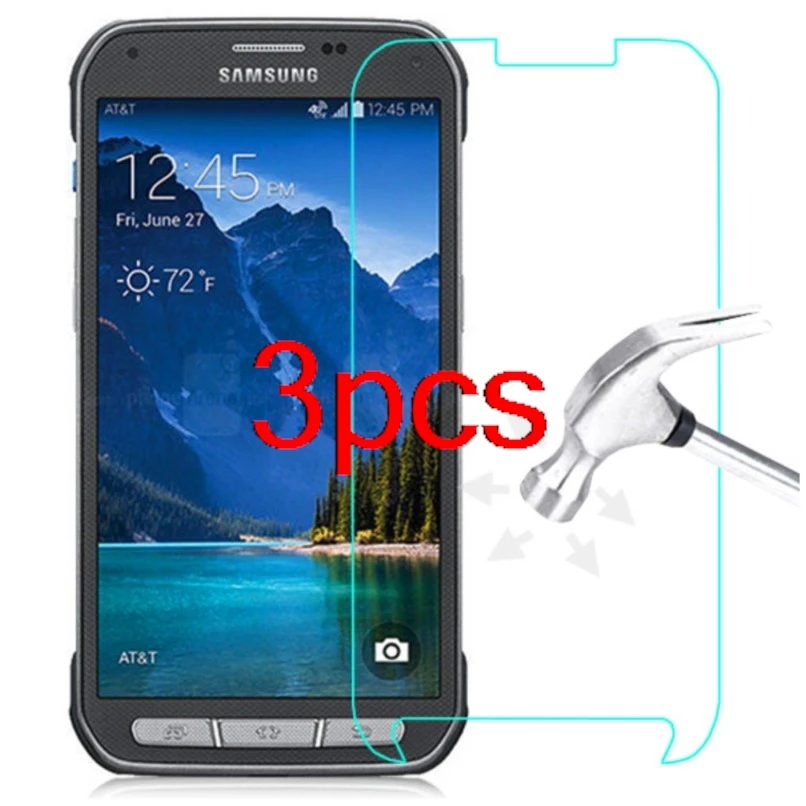3 шт. прозрачное закаленное стекло для Samsung Galaxy S5 активная защитная пленка