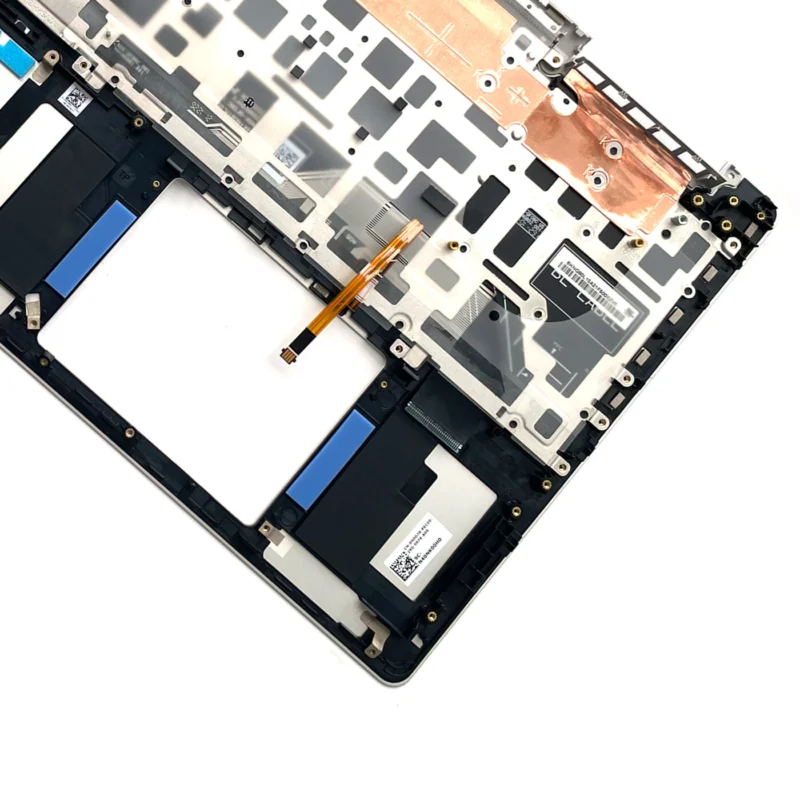 Новинка для Dell Inspiron 15 7591 клавиатура с упором рук и подсветкой серебристая 0PJ1JN PJ1JN