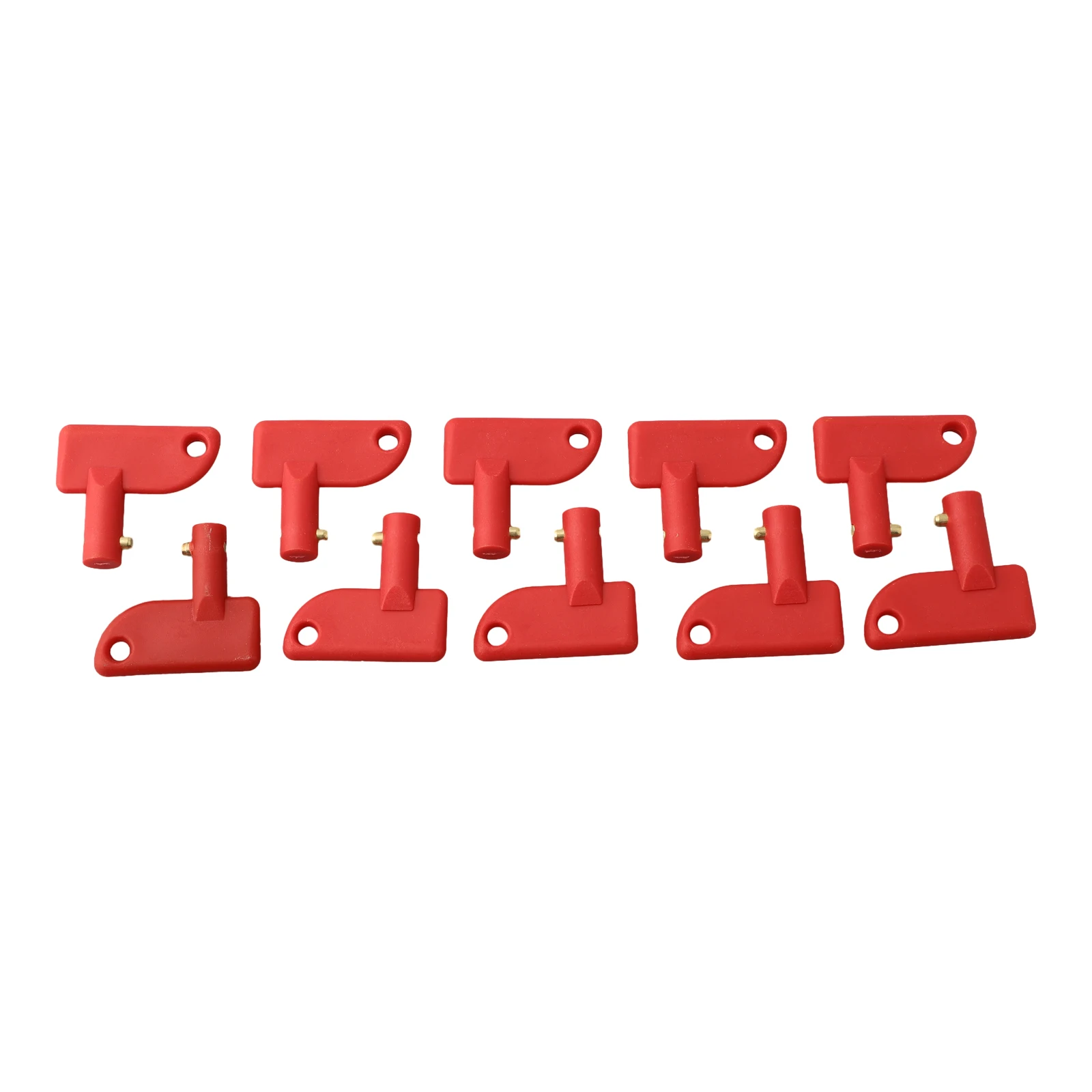 10X АБС-пластик автомобильный запасной ключ для аккумулятора изолятор