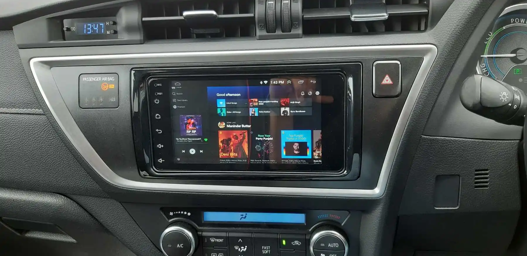 Магнитола на Android 12 для Toyota Auris E180 2016 автомобильный мультимедийный видеоплеер