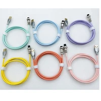 keyboard aviation cable coiled cable type c keyboard desktop computer aviation usb connector for gaming keyboard accessories