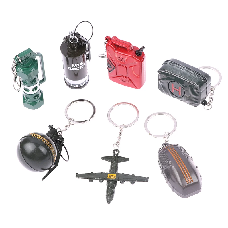 

Брелок для ключей в виде металлической гранаты