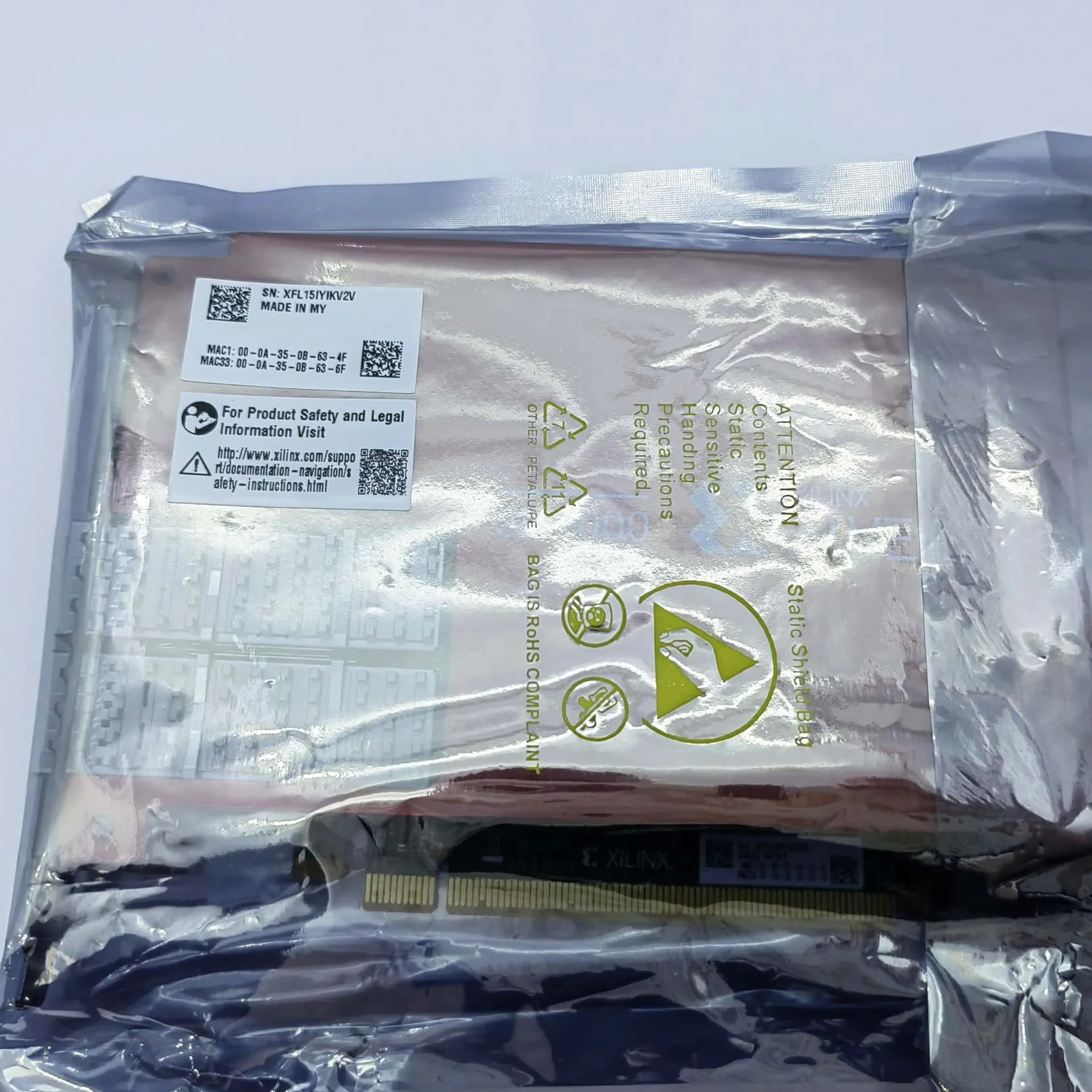 Сетевая карта XILINX Alveo SN1000 SmartNIC 2x100G 2xQSFP28 с PCle Gen 3 x16/Gen 4 x8