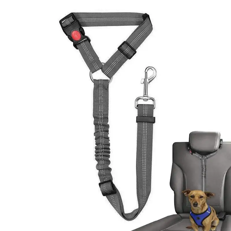 

Pet Car Seat Belt 360 Degree Dog Harness Leash Pet Car Seat Belt Safety Belt Adjustable For Kitten Dogs Collar Pet Accessories