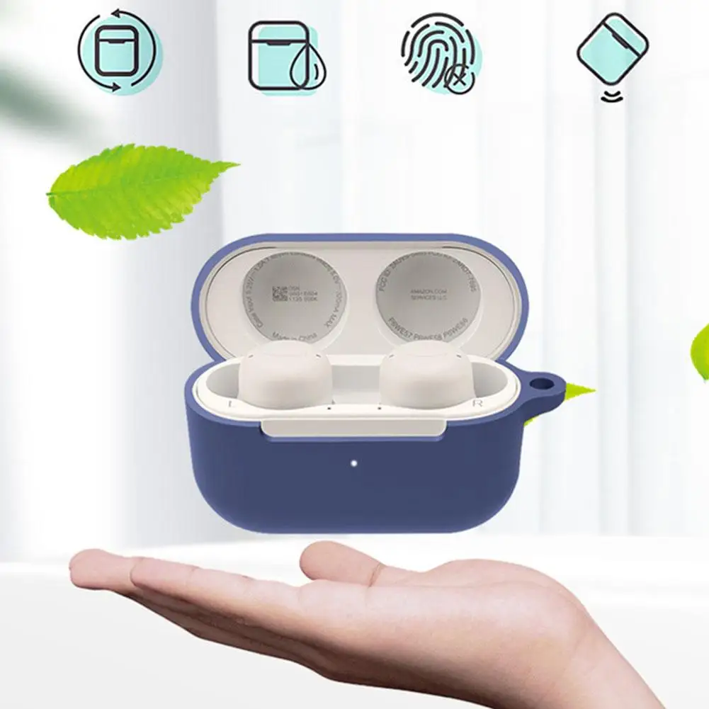 

Для Amazon Echo Buds 2 Чехол однотонный чехол для наушников Fundas Hearphone аксессуары противоударный Sof Shell Silicone O0M9