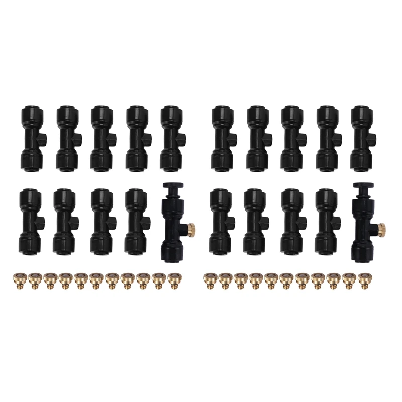 

2 шт., противотуманные насадки для системы запотевания внутреннего дворика