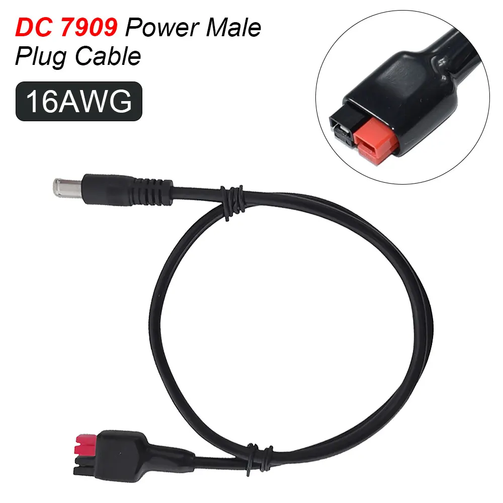 

Удлинительный кабель 16awg 8 мм (7909) постоянного тока, 0,6 м, подключение солнечной панели, 11 дюймов/28 см, Powerpole для портативного генератора