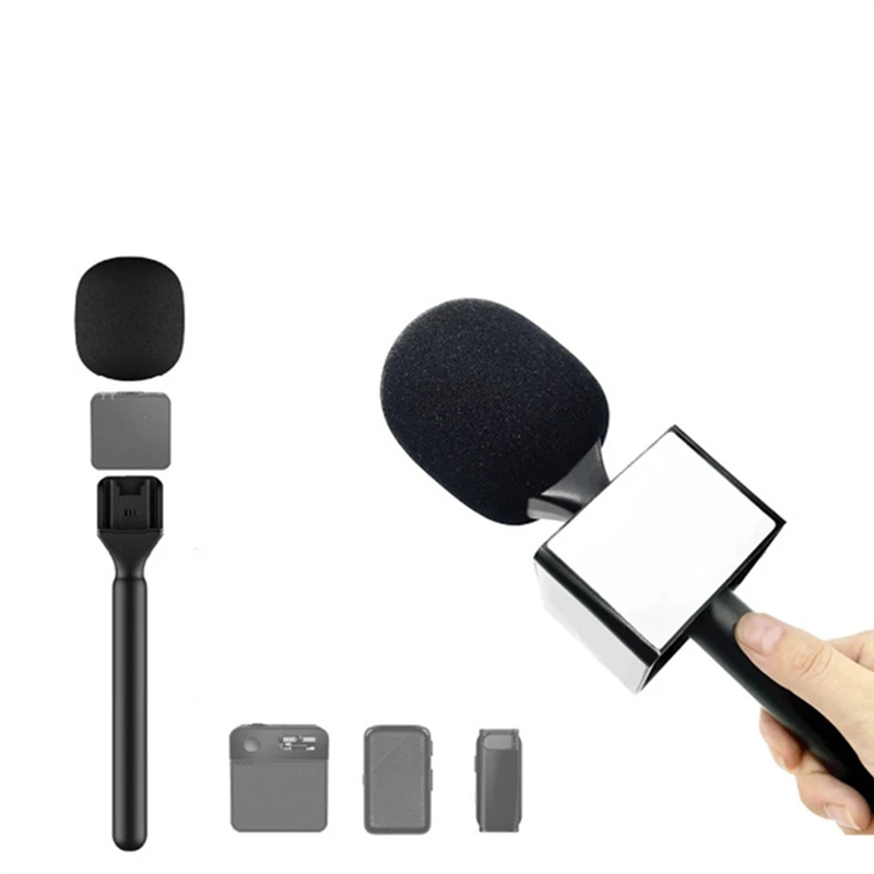 Портативный микрофон для интервью DJI Mic 1/2