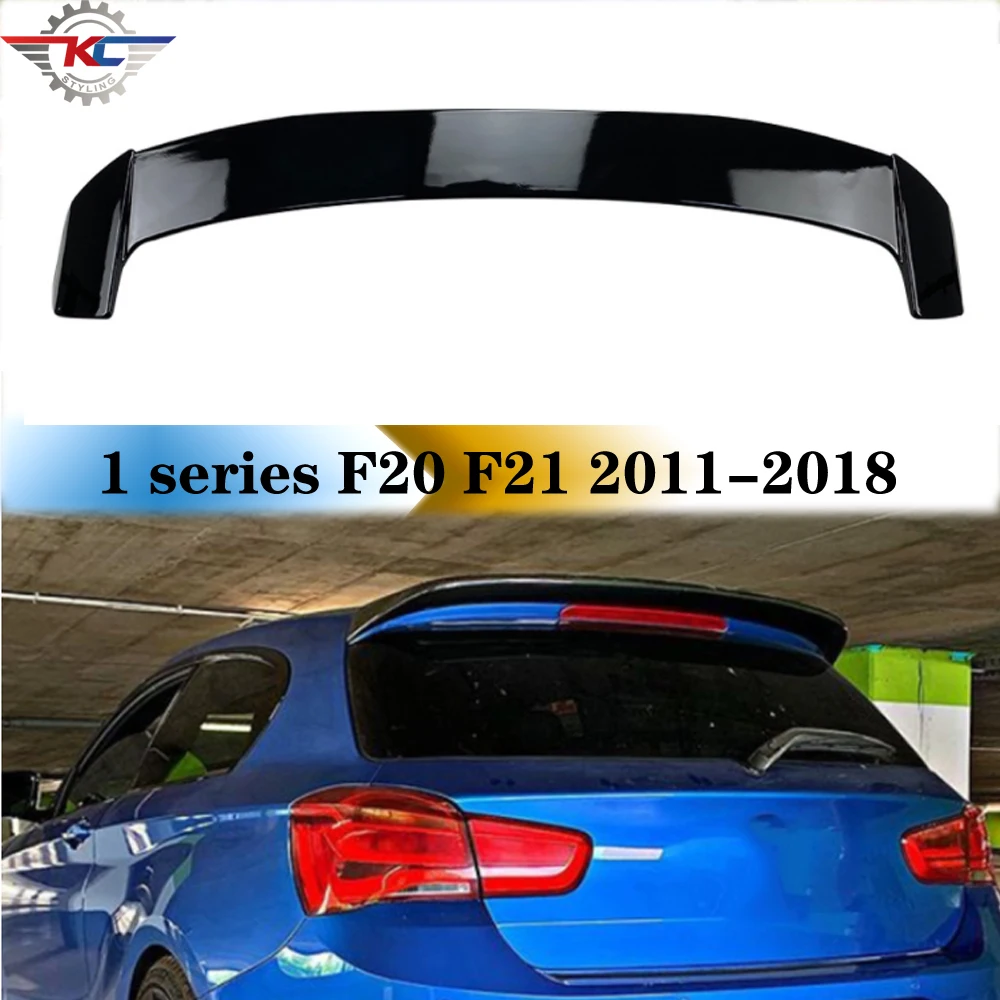 

Glossy Black Spoiler For BMW 1 Series F20 Hatchback F21 116i 118i 120i 125i 135i 2011-2018 ABS Materials