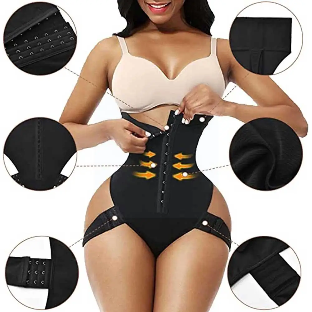 

2 In 1 Women Shapewear High Waist Hip Lift Pants Casual Trainer Size Body Cuffed Tummy Shaper Plus Underwear Underwear Shap L8k1