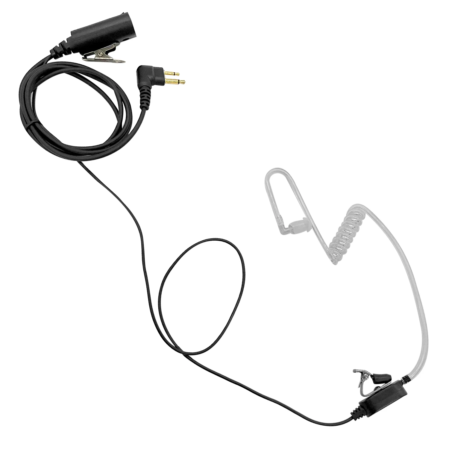 Walike Talkie Earpiece with  Adjustable Volume Headset Compatible with Motorola CLS1410 CLS1110 BRP40 CP200 CP200D CP185