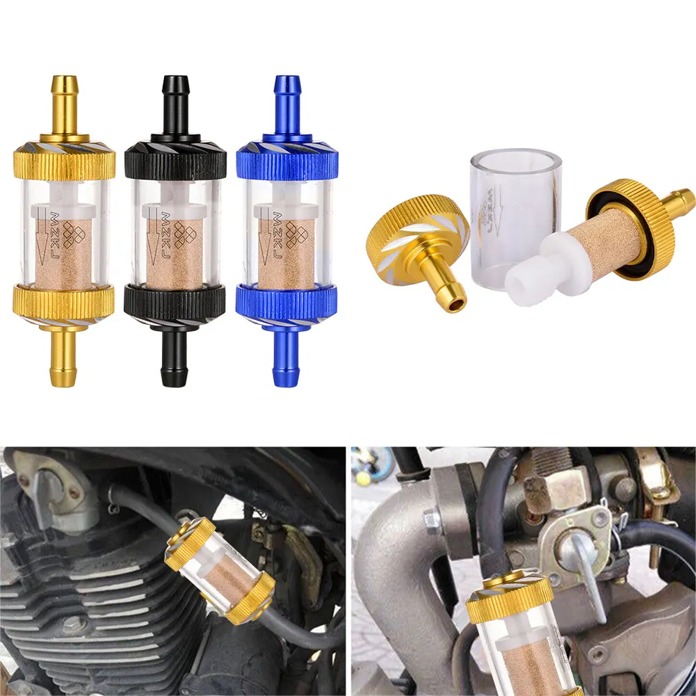 

Motorcycle Modified Metal Oil Filter Detachable Transparent Glass Filter Element Motorcycle Modified Metal Oil Filter