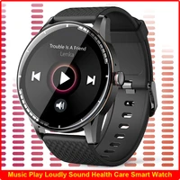 2021 new music smartwatch ip67 waterproof heart rate blood pressure spo2 monitor smart watch reloj inteligente for huawei vivo