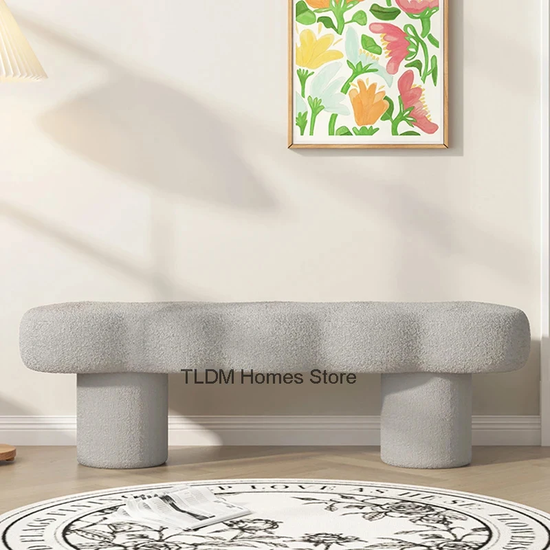 Скандинавские дизайнерские табуреты креативная мебель для гостиной бархатная